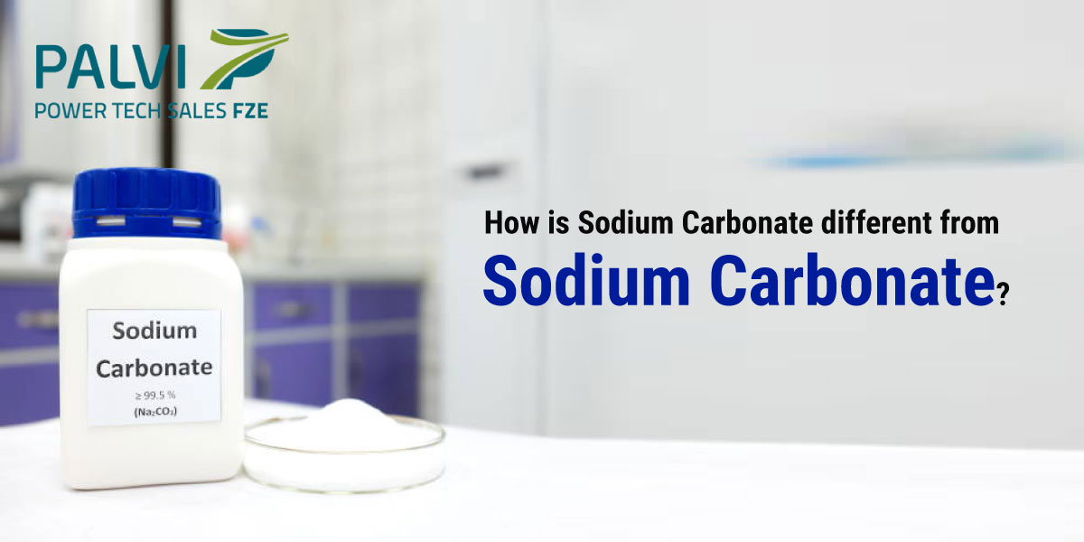How is Sodium Carbonate different from Sodium Bicarbonate?